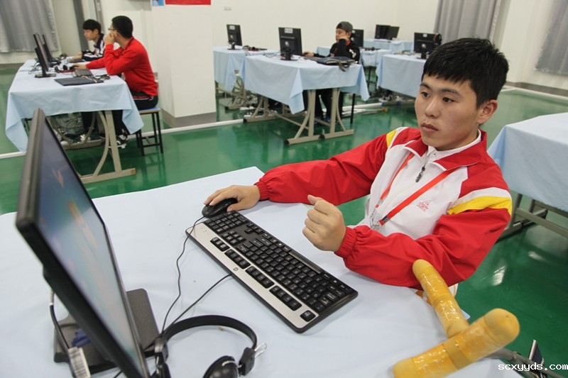 2016年全国残联系统职业院校职业技能竞赛现场图