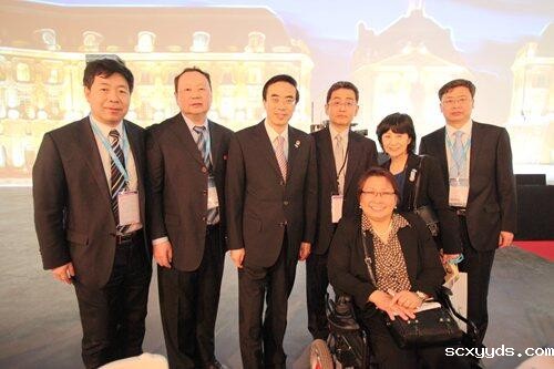 第九届国际竞赛图片资料-程凯副理事长会见国际残疾人职业技能竞赛联合会主席藤井伸章先生、康复国际秘书长维纳斯·伊拉甘女士